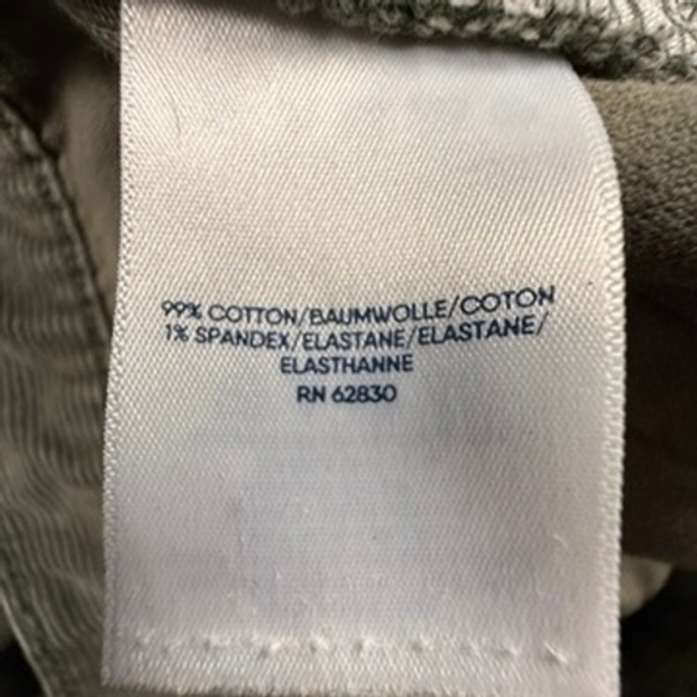 Lands End Mens Size 35 Traditional Fit Corduroy Pants Olive Green Stretch 501617 - Picture 9 of 12